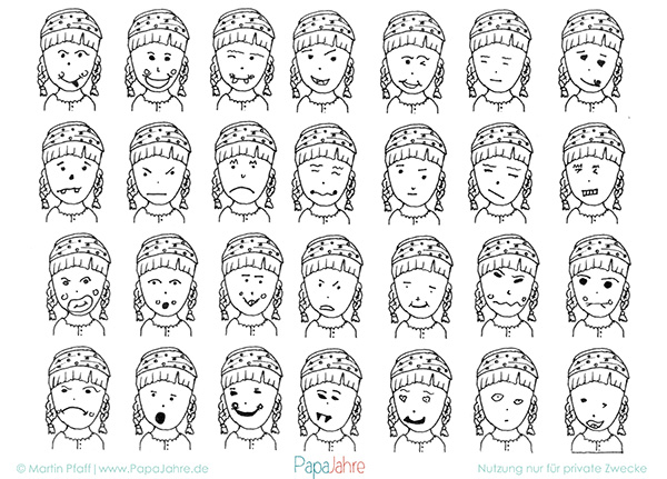 Mit Malvorlage Gesichter Zeichnen Lernen Ein überraschender Spaß
